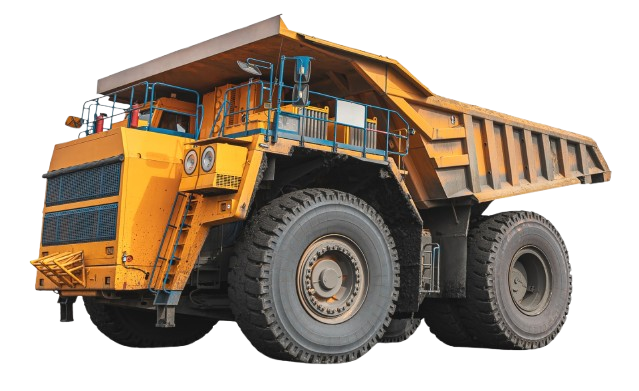 “Large mining haul truck supported by high-speed fixedwireless connectivity at remote site