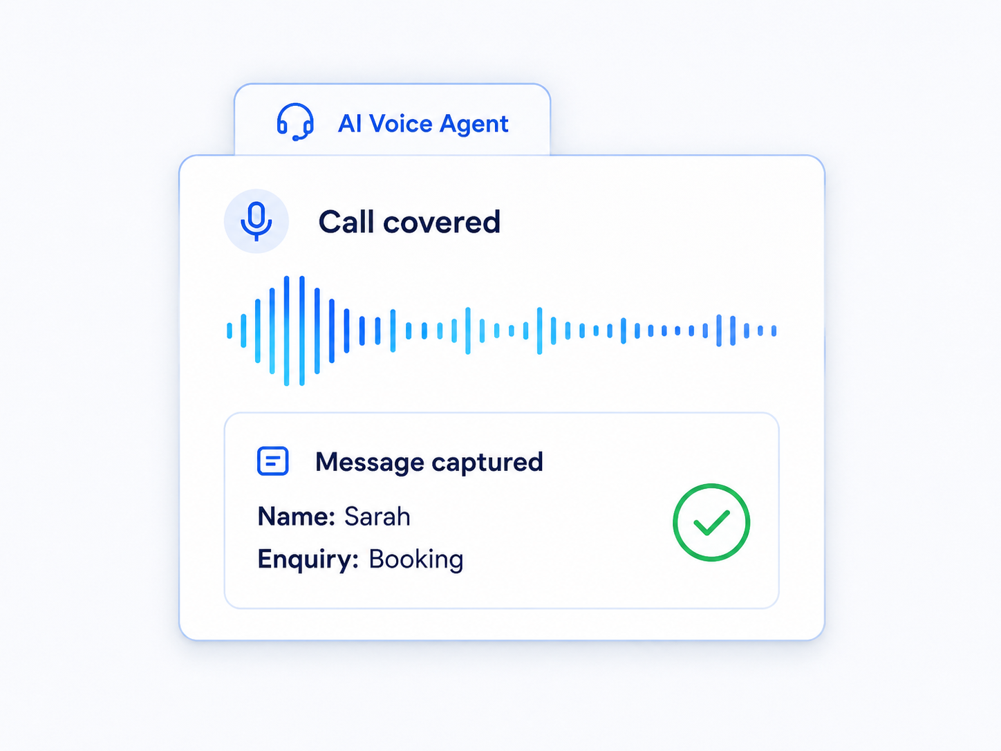 FibreMax AI Voice Agent — call covered